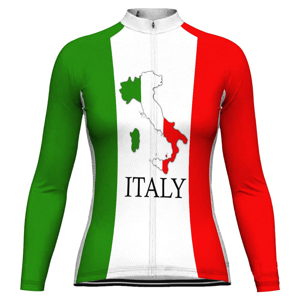 Customized Italia Winter Thermal Fleece Long Sleeve For Women