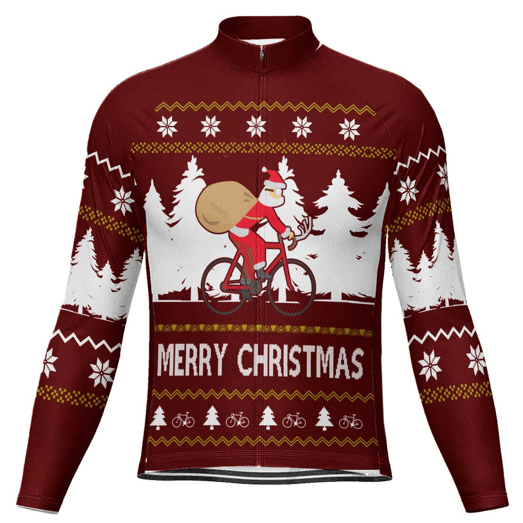 Christmas Collection-Customized Christmas Winter Thermal Fleece Long Sleeve For Men