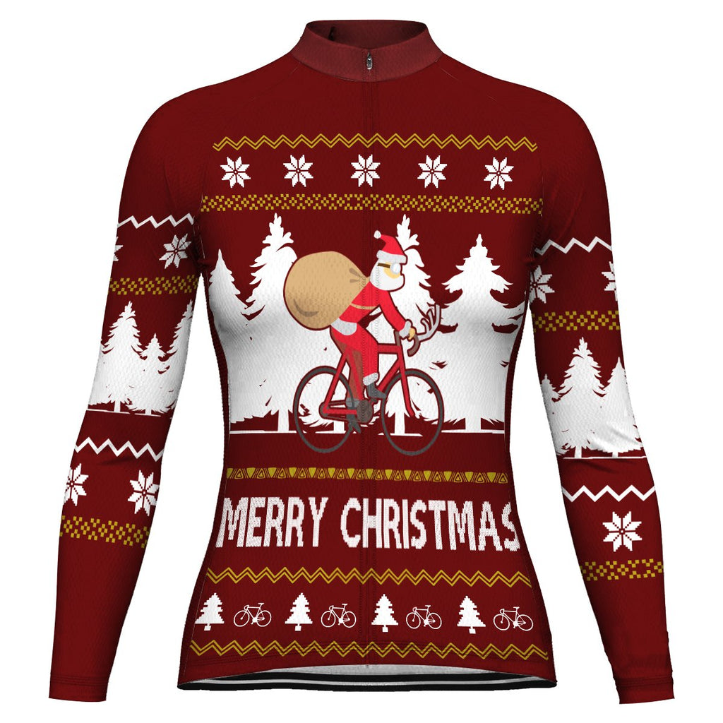 Christmas Collection-Customized Christmas Winter Thermal Fleece Long Sleeve For Women