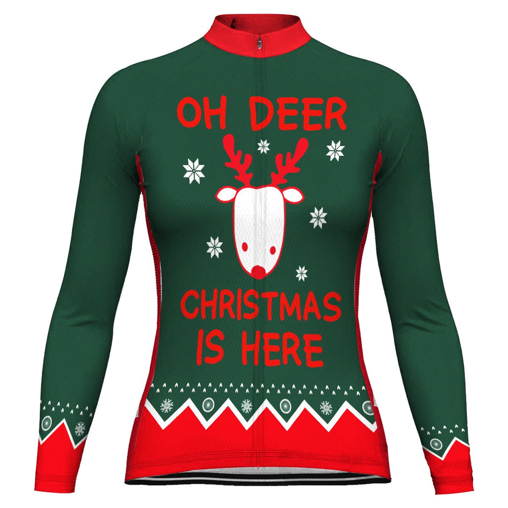 Christmas Collection-Customized Christmas Winter Thermal Fleece Long Sleeve For Women