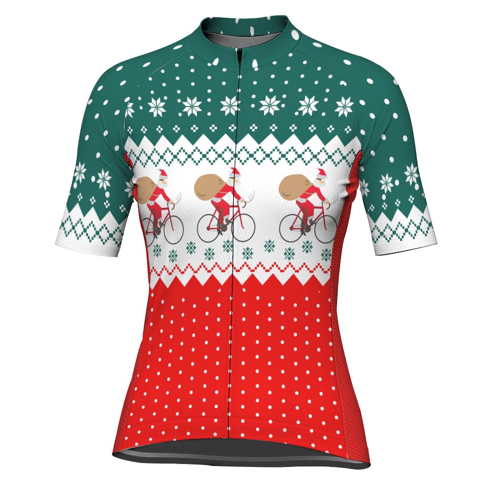 Christmas Collection-Customized Christmas Winter Thermal Fleece Short Sleeve For Women