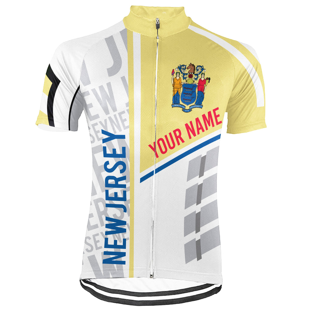 Customized New Jersey Short Sleeve Cycling Jersey for Men