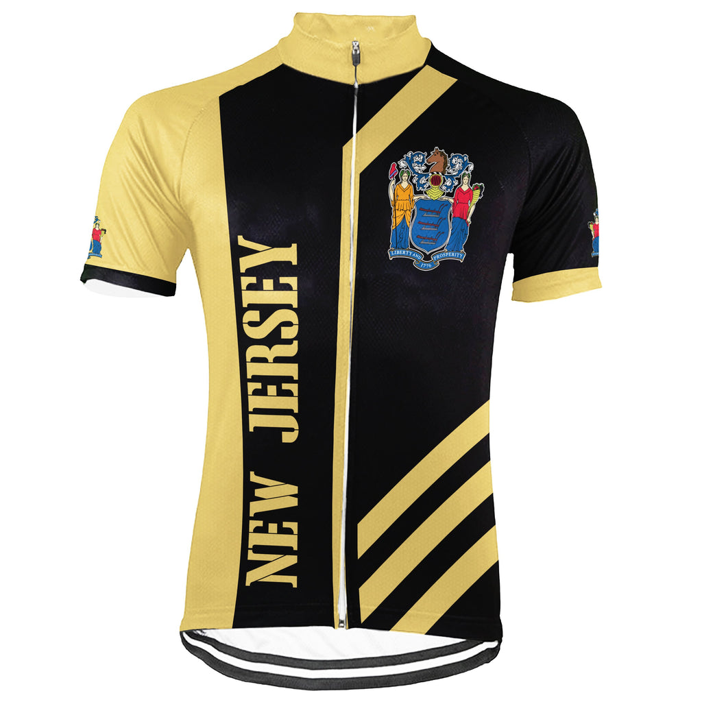 Customized New Jersey Short Sleeve Cycling Jersey for Men