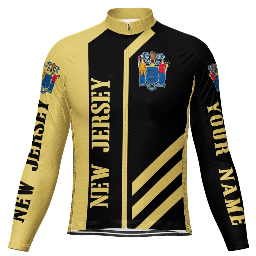 Customized New Jersey Long Sleeve Cycling Jersey for Men