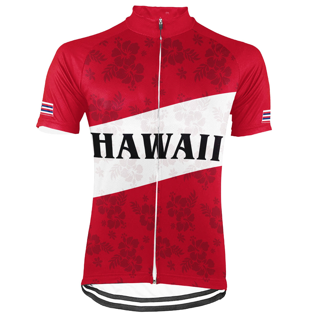 Customized Hawaii Short Sleeve Cycling Jersey for Men