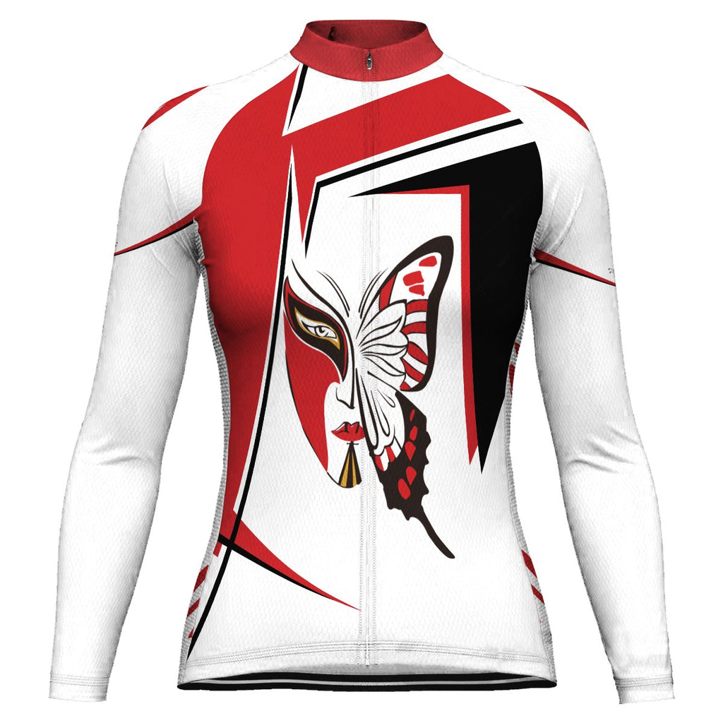Customized Butterfly Winter Thermal Fleece Long Sleeve For Women