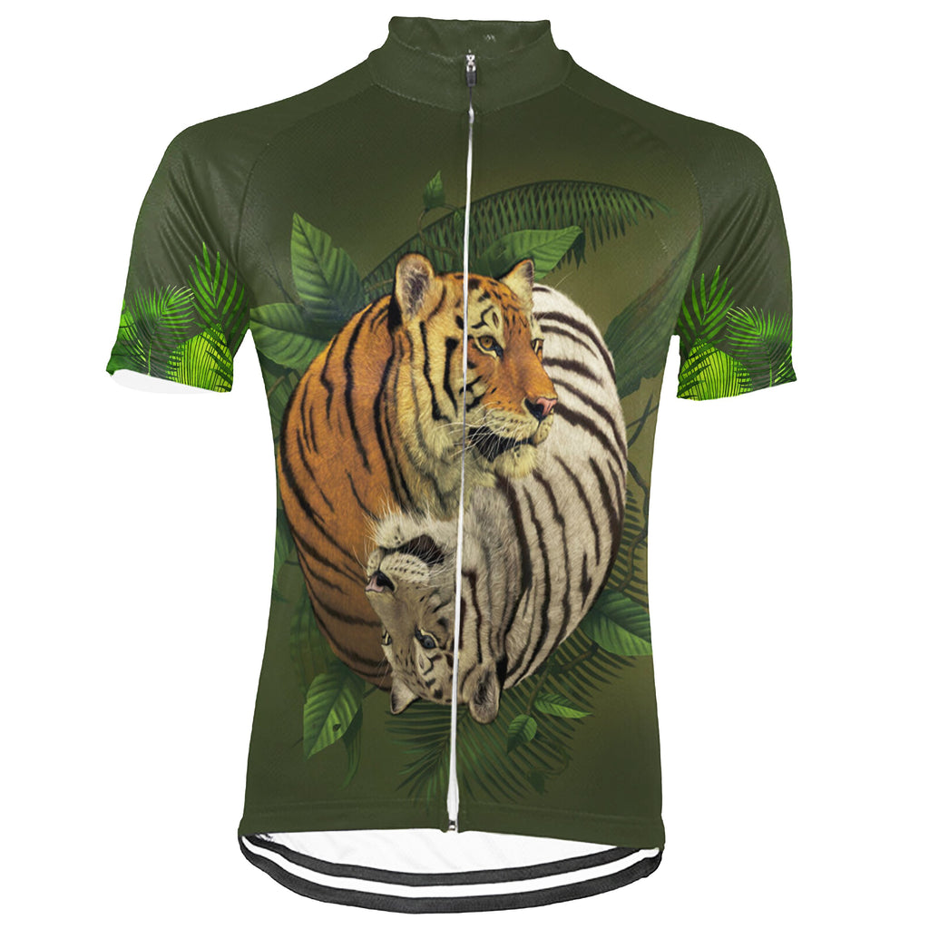 Tiger  Short Sleeve Cycling Jersey for Men