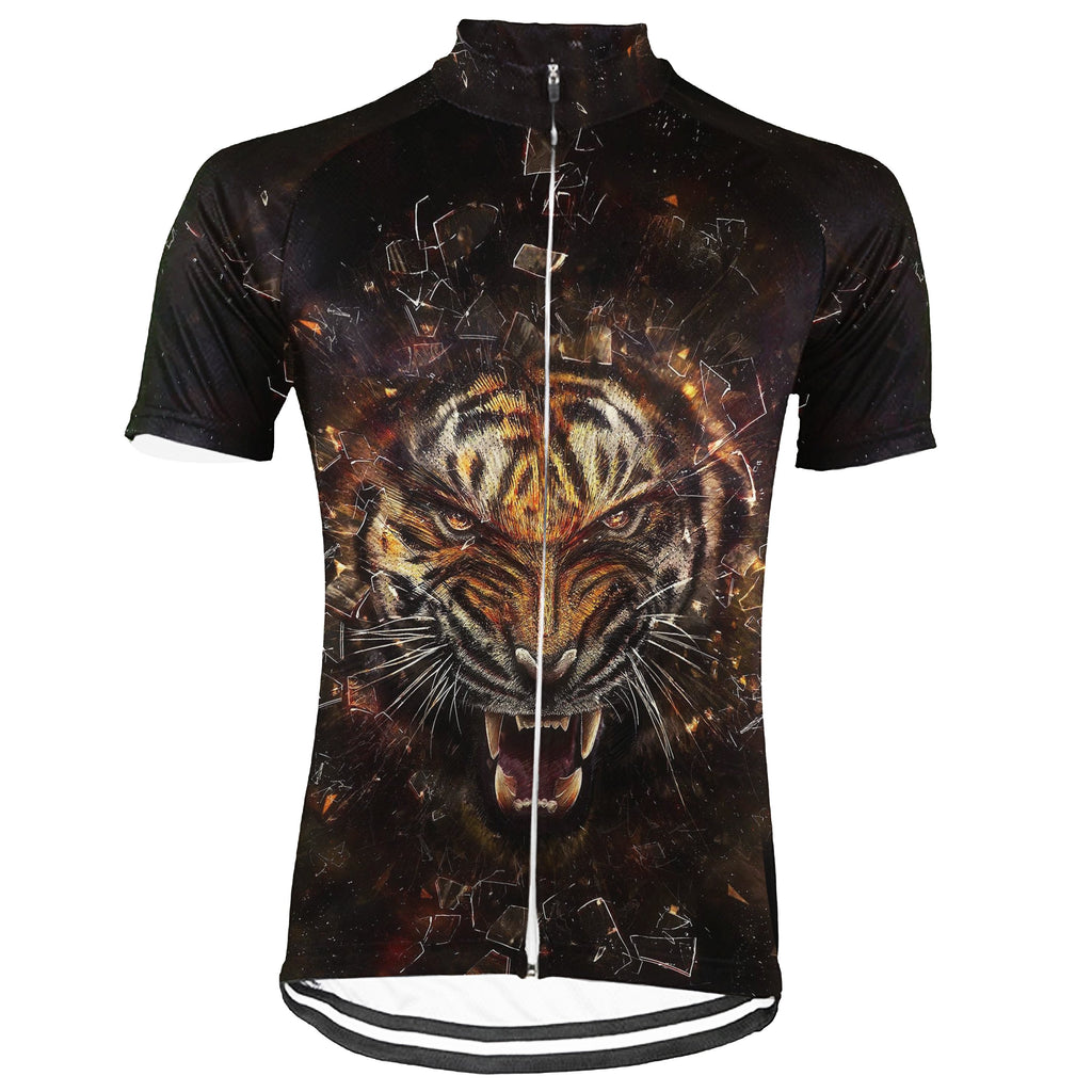 Tiger  Short Sleeve Cycling Jersey for Men