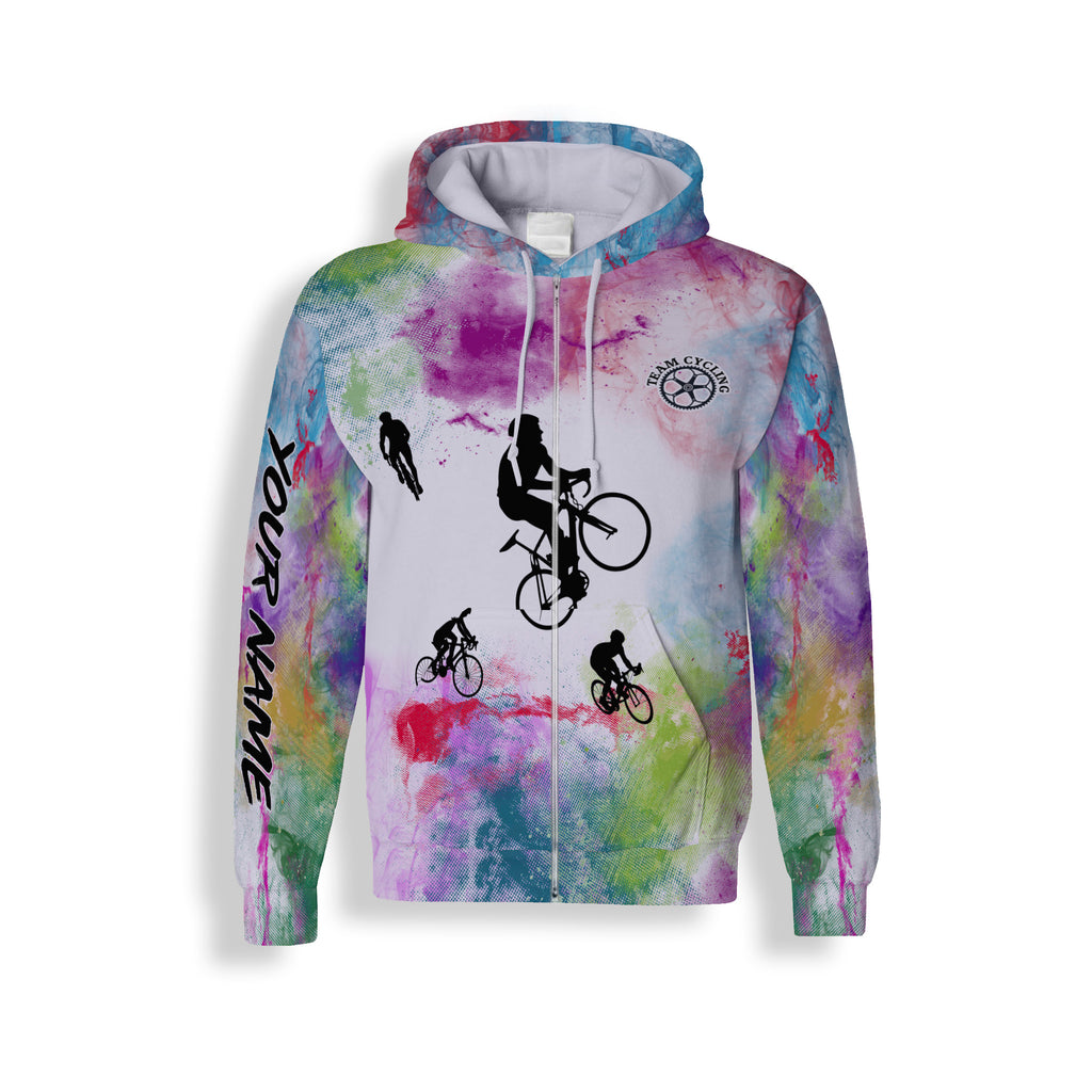 Colorful Biking Long Sleeve, Short Sleeve, Zip Up Hoodie, Hoodie Personalized Gift For Men