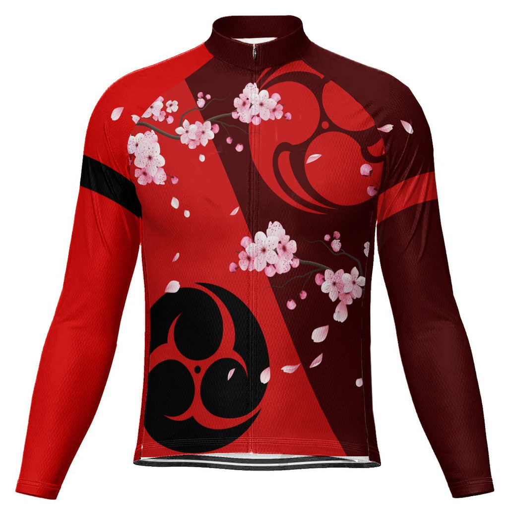 Customized Japan  Long Sleeve Cycling Jersey for Men