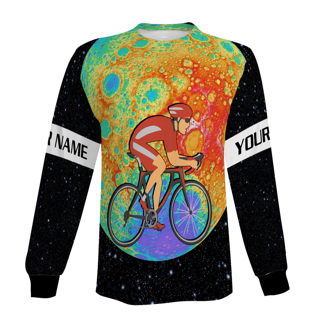 Cycling Shirts For Men Custom Name Long Sleeve, Zip Up Hoodie, Hoodie Special Gift