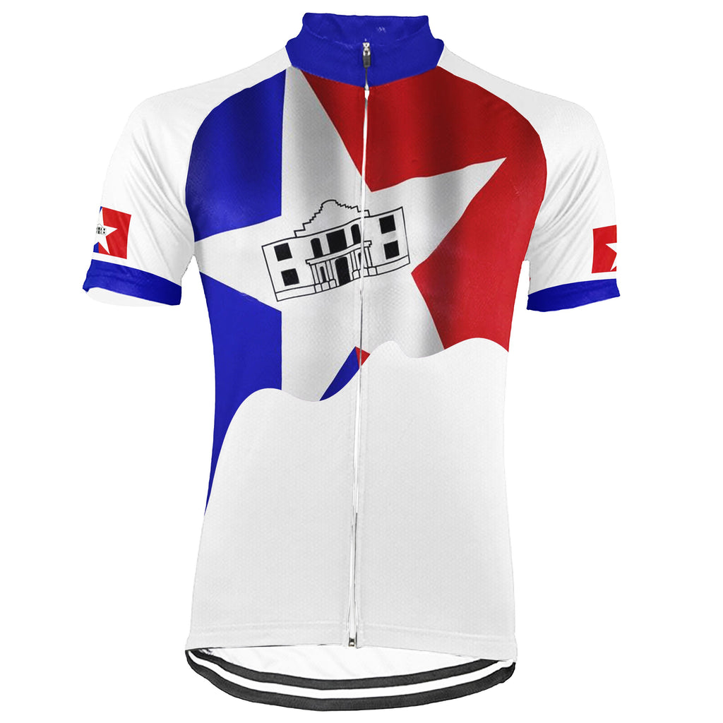 Customized San Antonio Short Sleeve Cycling Jersey for Men
