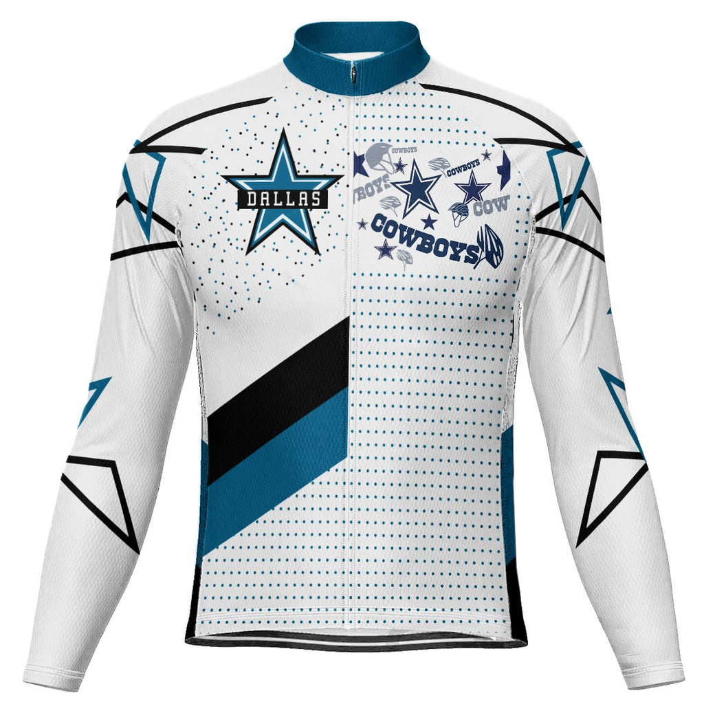 Customized Dallas Long Sleeve Cycling Jersey for Men