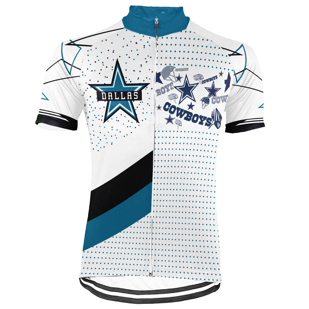 Customized Dallas Short Sleeve Cycling Jersey for Men
