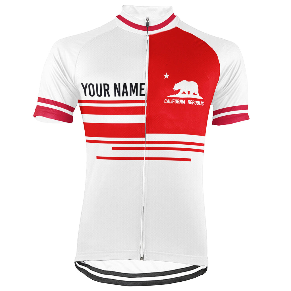 Customized California Winter Thermal Fleece Short Sleeve For Men