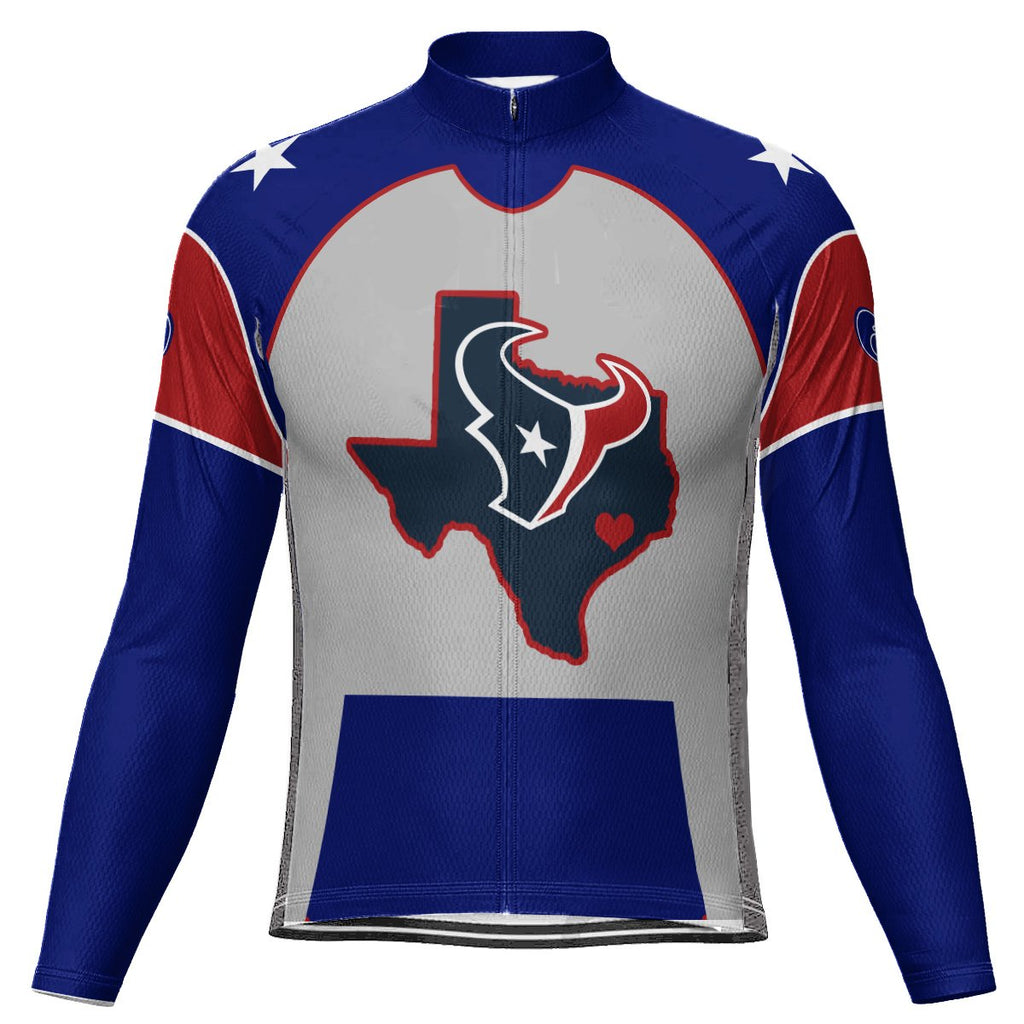 Customized Texas Winter Thermal Fleece Long Sleeve For Men