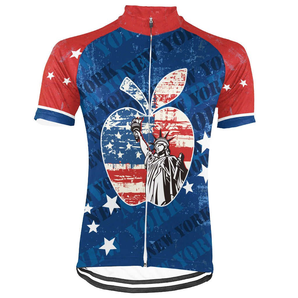 Customized New York Winter Thermal Fleece Short Sleeve For Men