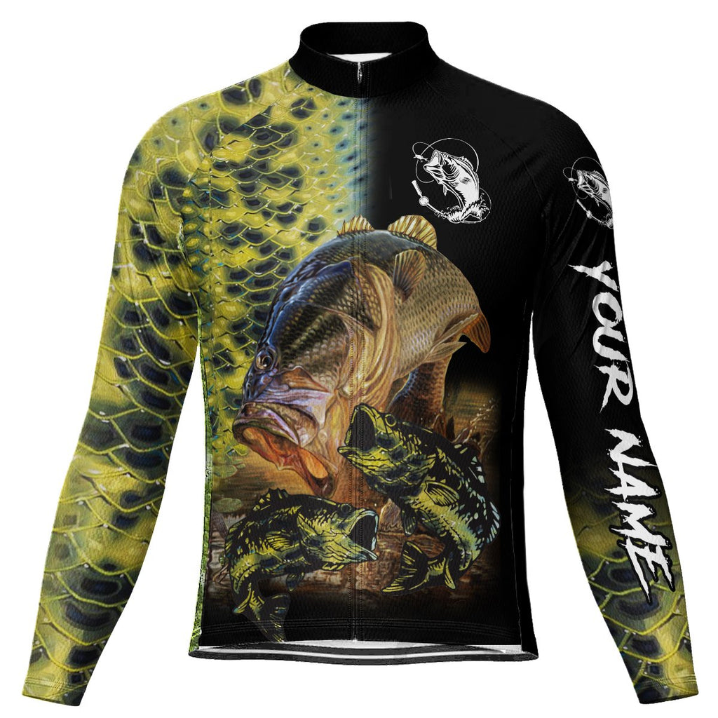 Customized Fishing Long Sleeve Cycling Jersey for Men
