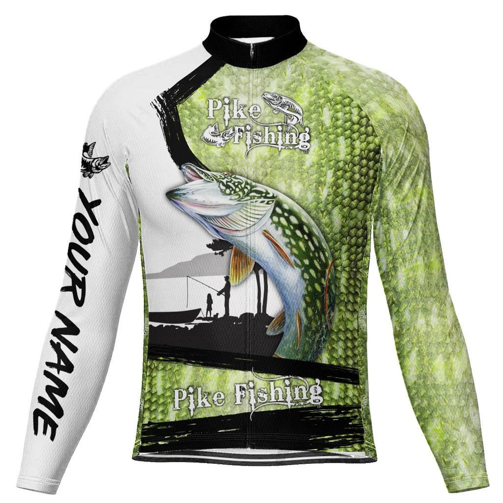 Customized Fishing Long Sleeve Cycling Jersey for Men