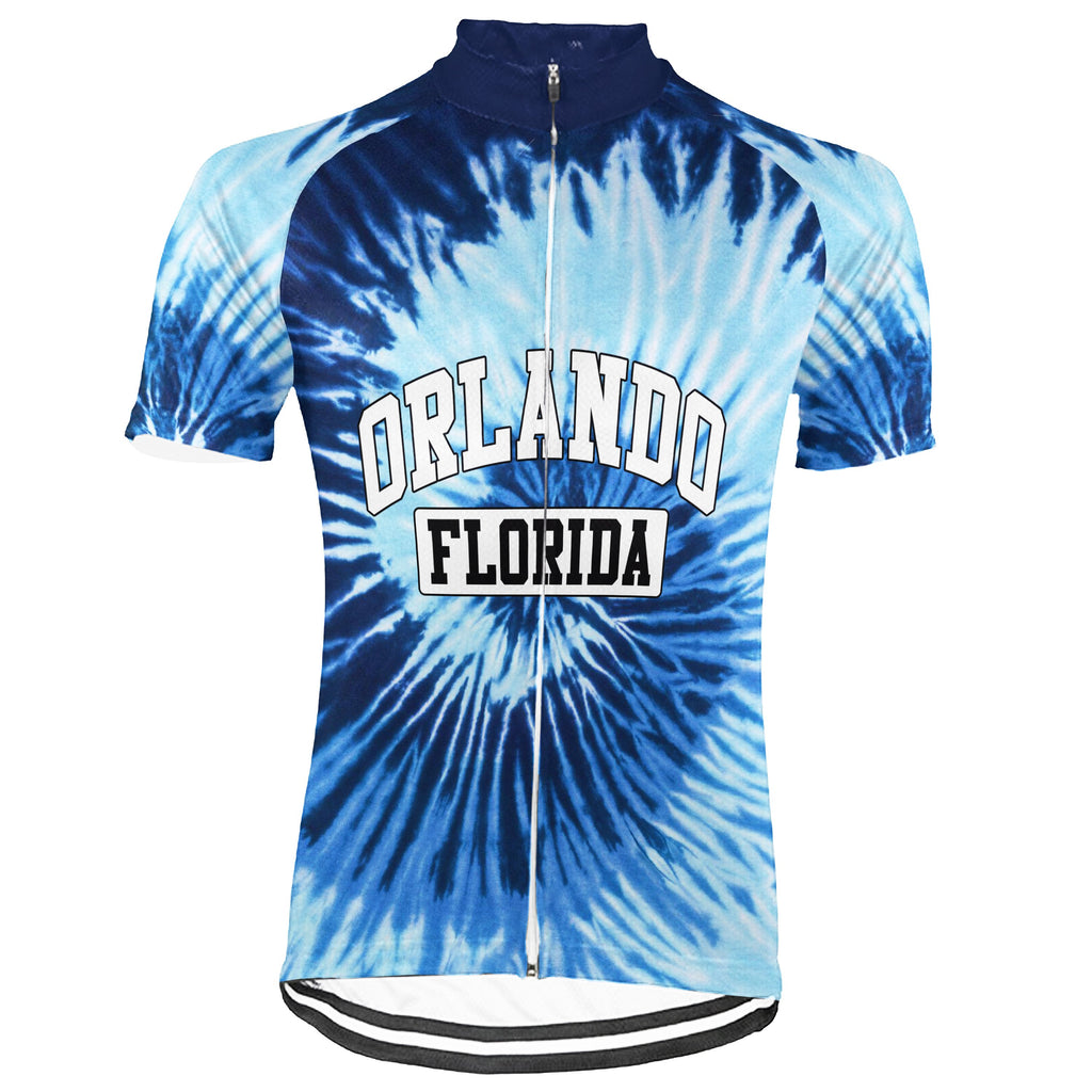 Customized Orlando Short Sleeve Cycling Jersey for Men