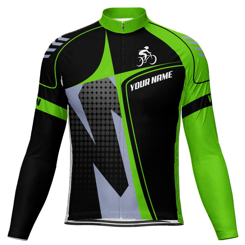 Customized Boston  Long Sleeve Cycling Jersey for Men