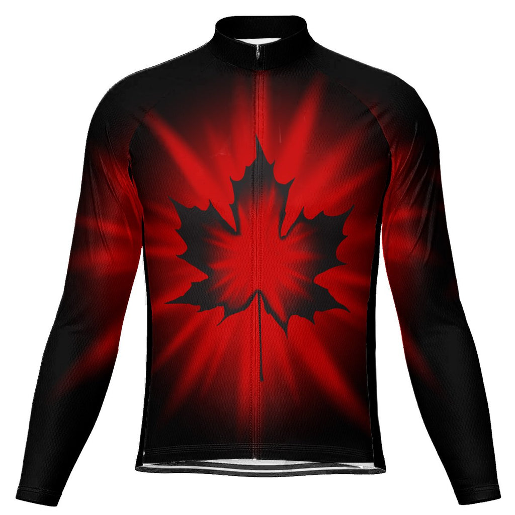 Customized Canada Winter Thermal Fleece Long Sleeve For Men