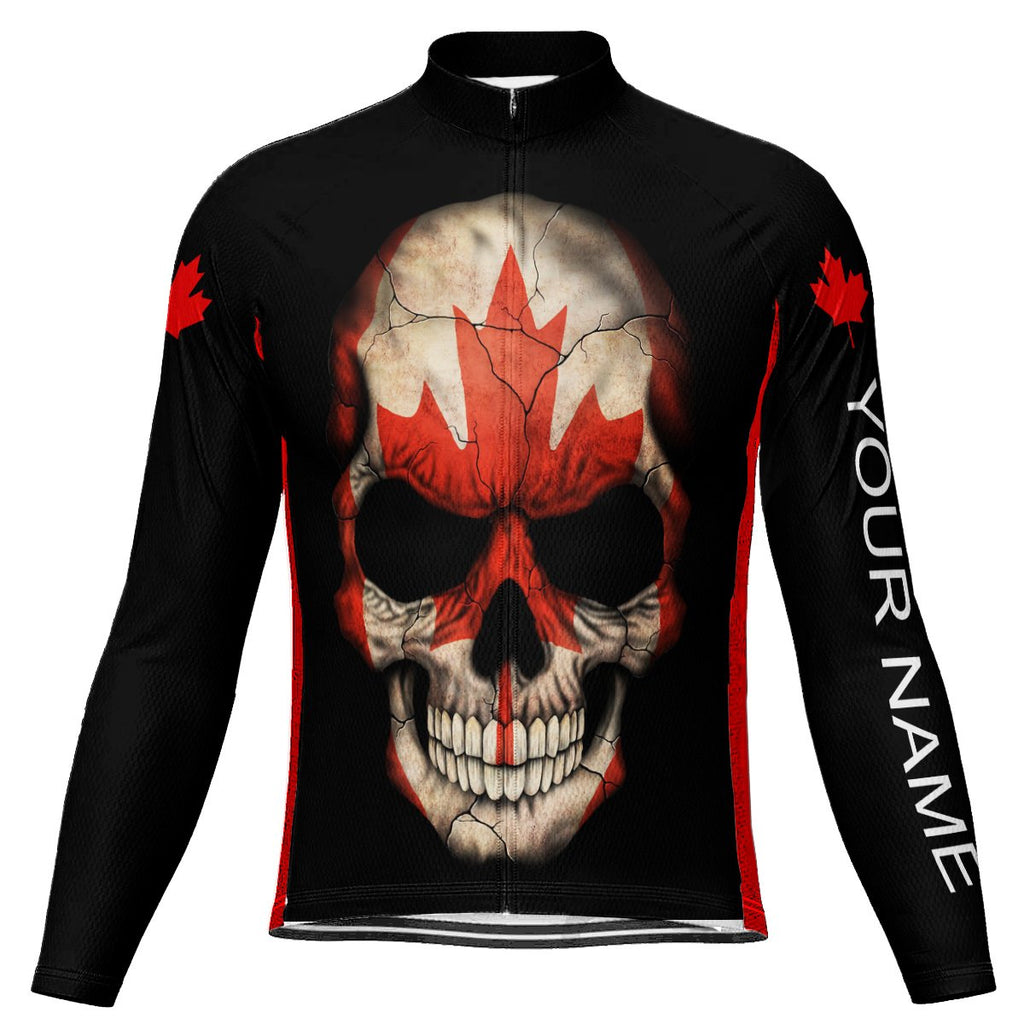 Customized Canada Winter Thermal Fleece Long Sleeve For Men