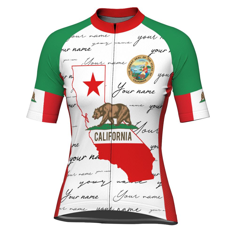 Customized California Winter Thermal Fleece Short Sleeve For Women