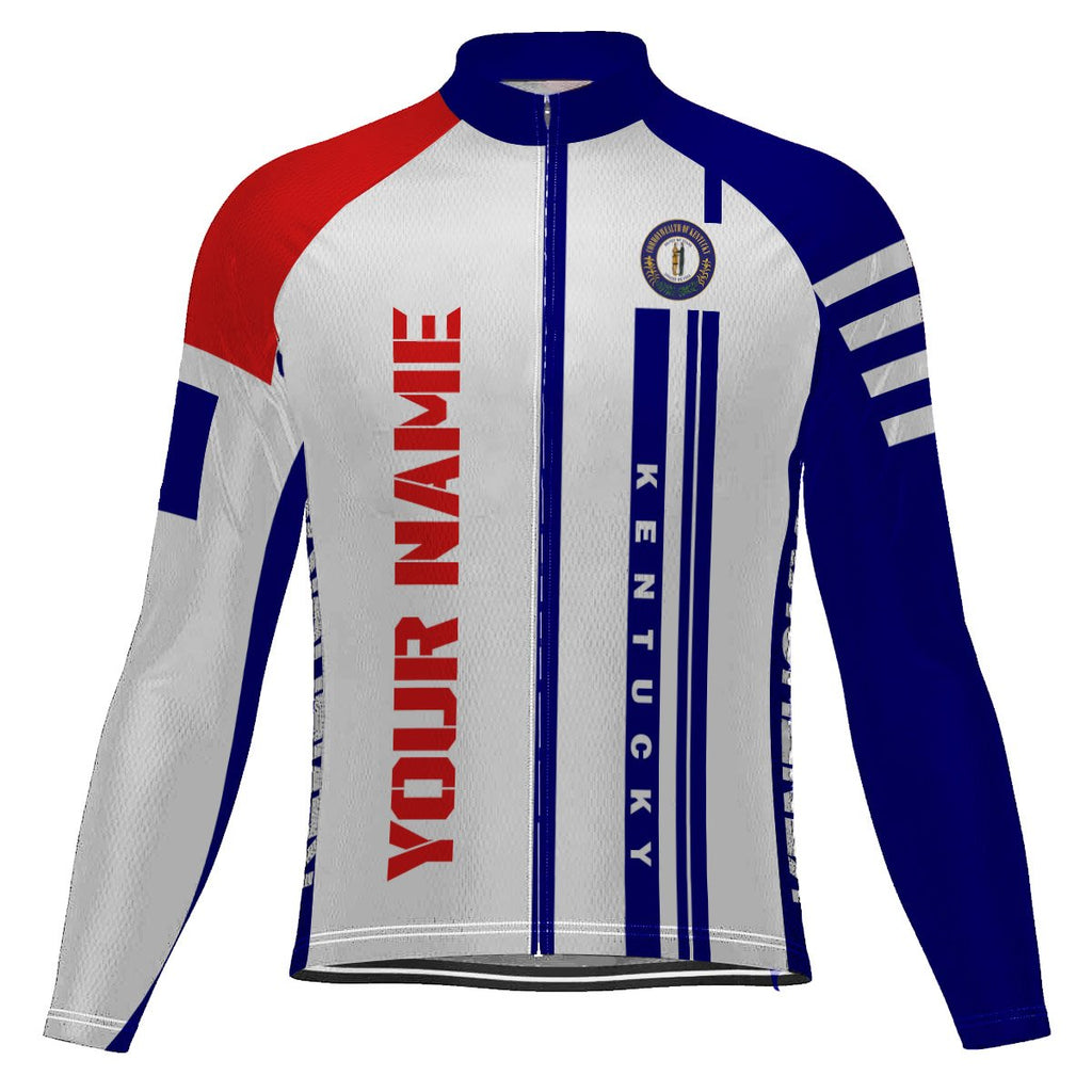 Customized Kentucky Winter Thermal Fleece Long Sleeve For Men