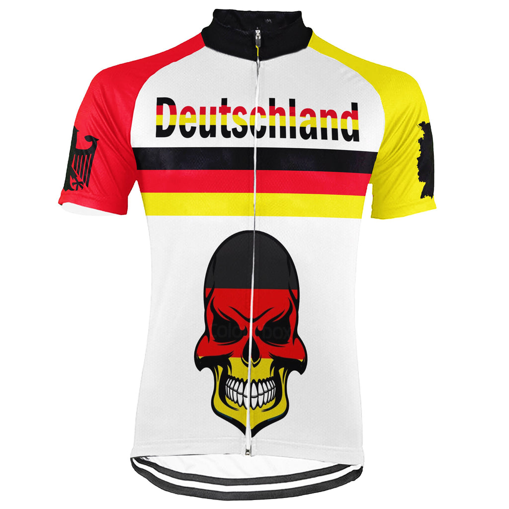 Customized Germany Short Sleeve Cycling Jersey for Men