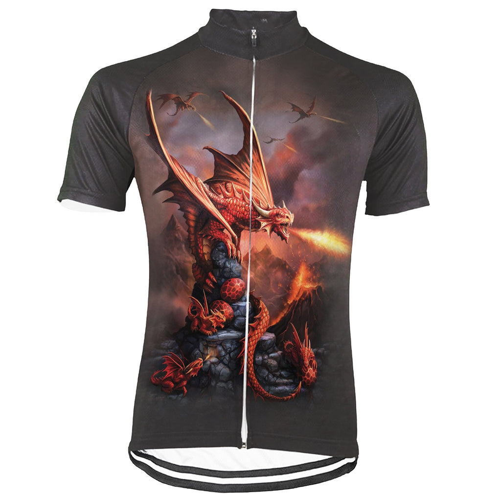 Customized Dragon  Short Sleeve Cycling Jersey for Men