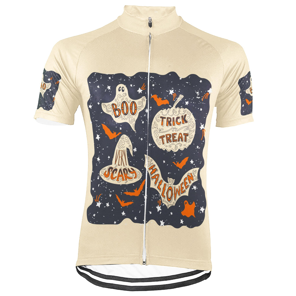 Customized Halloween Short Sleeve Cycling Jersey for Men