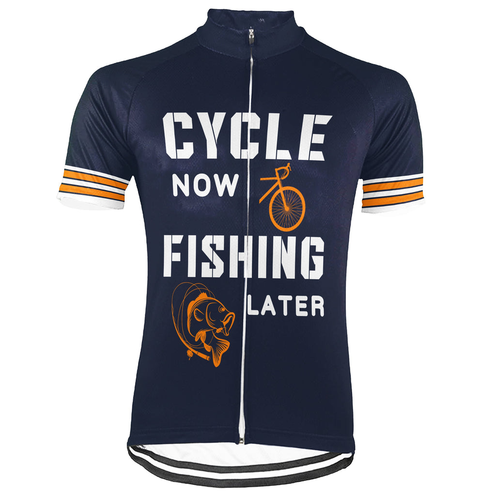 Customized Fishing Short Sleeve Cycling Jersey for Men