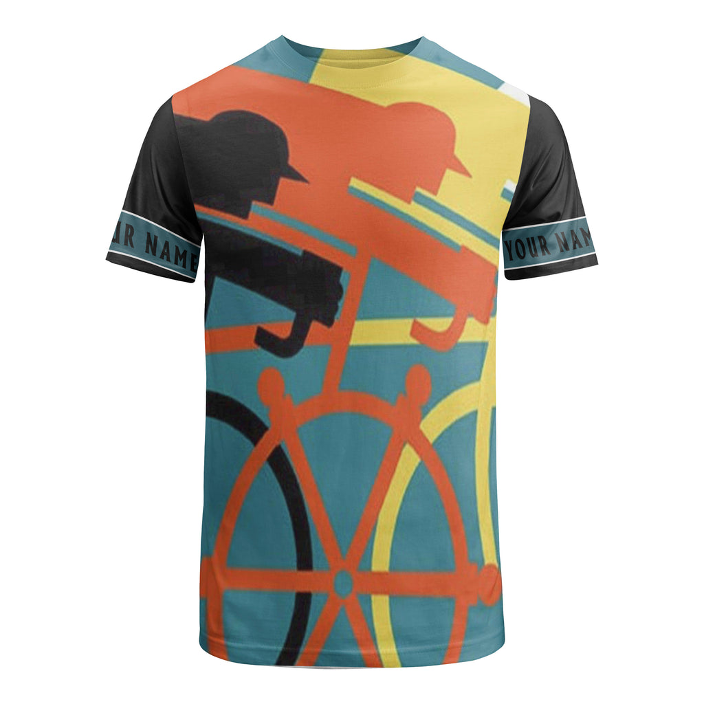 Men's Colorful Personalized Cycling Long Sleeve, Short Sleeve, Zip Up Hoodie, Hoodie Meaningful Gift Ideas