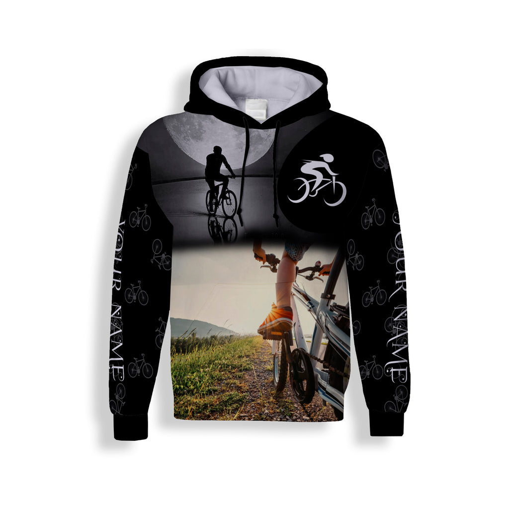 Full Printing- Custom Name Cycling Jersey Long Sleeve, Short Sleeve, Hoodie, and Zip Up Hoodie Meaningful Gift For Men