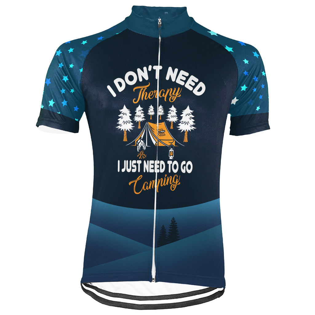 Customized Camping Short Sleeve Cycling Jersey for Men