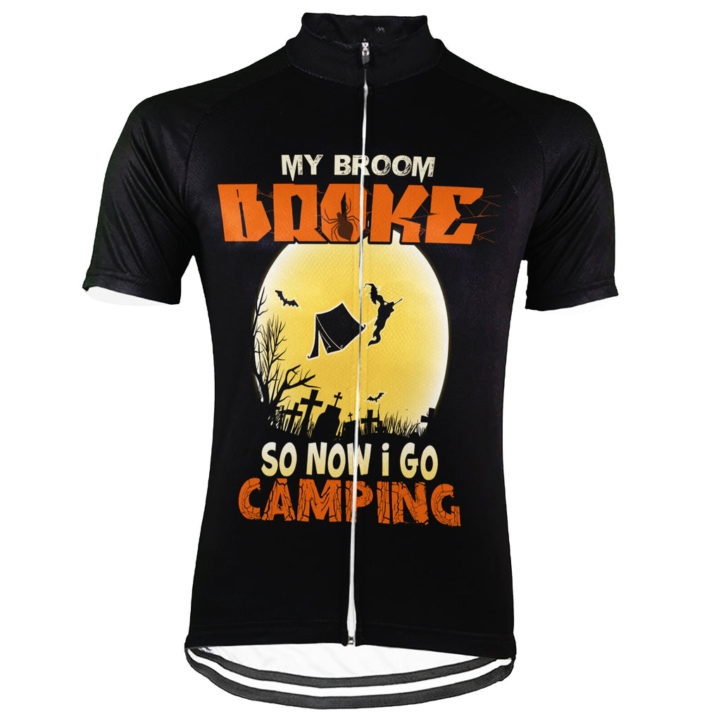 Customized Camping Short Sleeve Cycling Jersey for Men