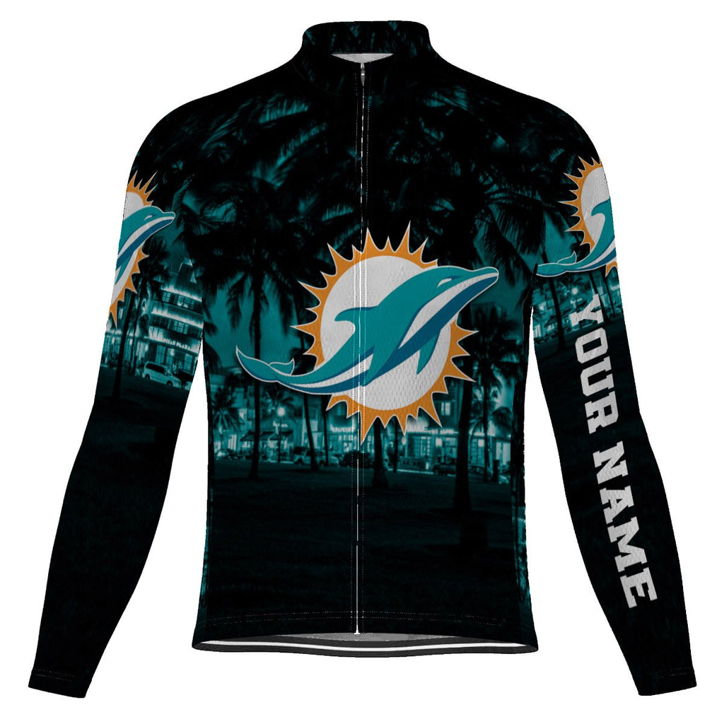 Customized Miami  Long Sleeve Cycling Jersey for Men