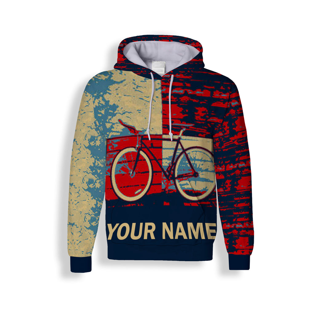 Men's Personalized Cycling Short Sleeve, Long Sleeve, Hoodie And Zip Up Hoodie- Great Gift Ideas