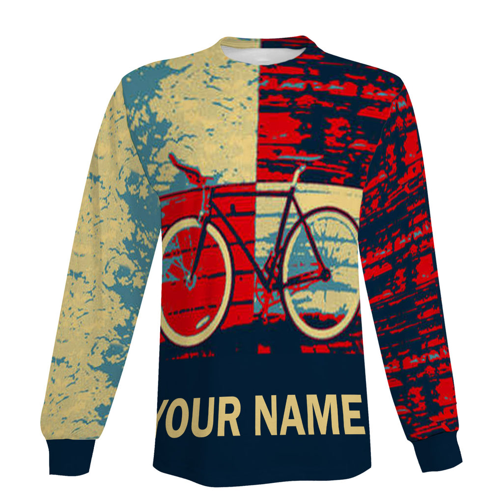 Men's Personalized Cycling Short Sleeve, Long Sleeve, Hoodie And Zip Up Hoodie- Great Gift Ideas