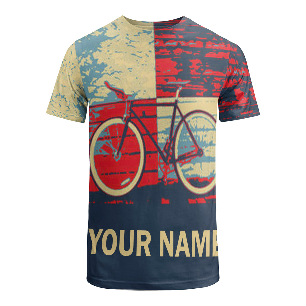 Men's Personalized Cycling Short Sleeve, Long Sleeve, Hoodie And Zip Up Hoodie- Great Gift Ideas