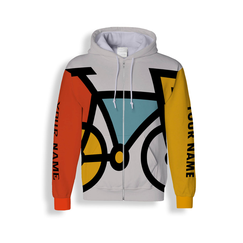 Men's Personalized Cycling Short Sleeve, Long Sleeve, Hoodie And Zip Up Hoodie- Great Gift Ideas