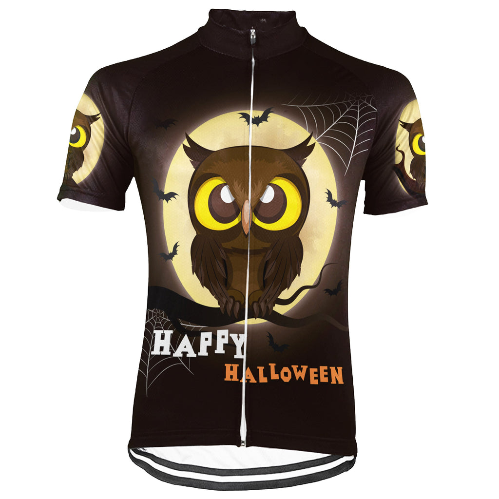 Customized Owl Short Sleeve Cycling Jersey for Men