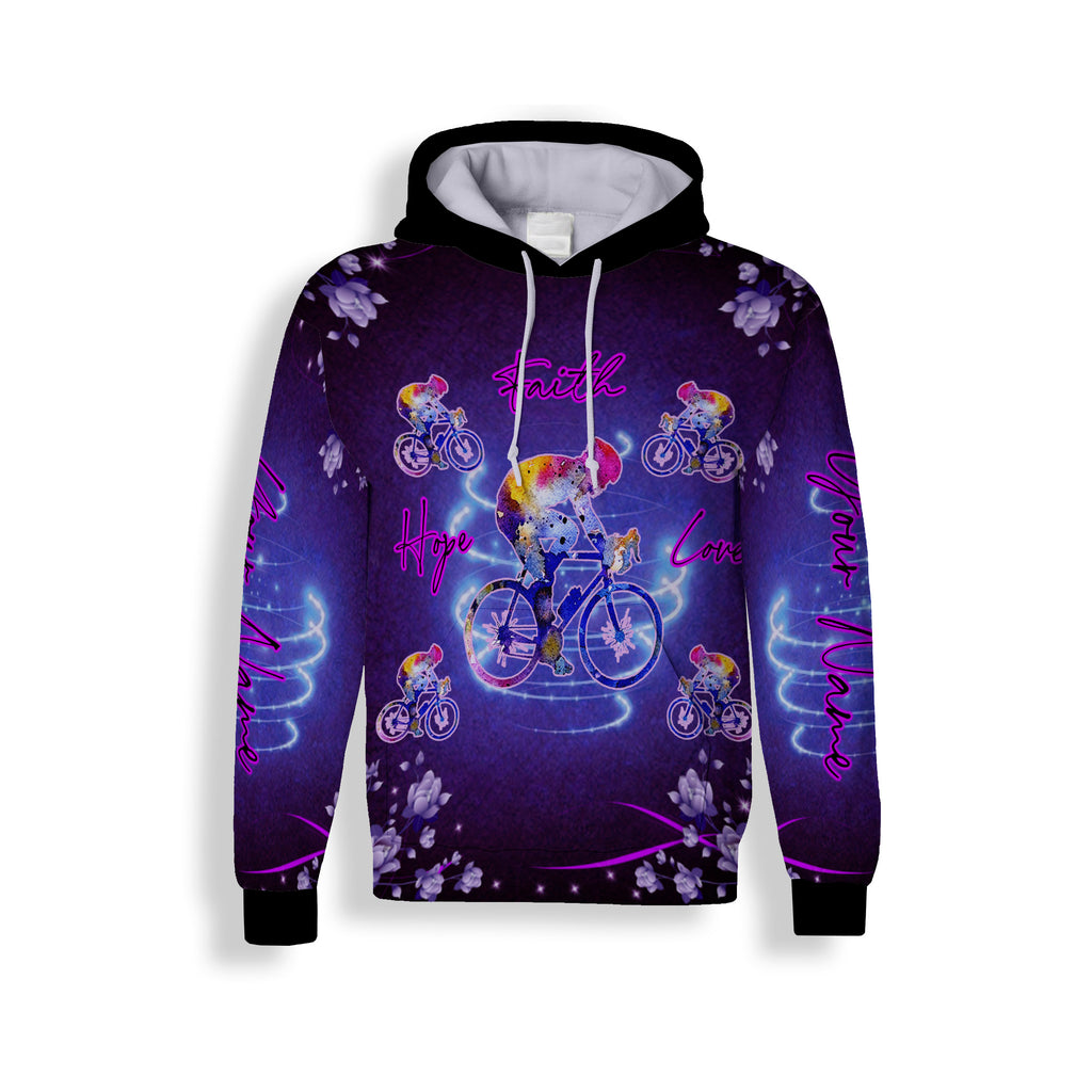 Faith Cycling Short Sleeve, Long Sleeve, Hoodie, and Zip Up Hoodie- Men's Personalized Biking Jersey