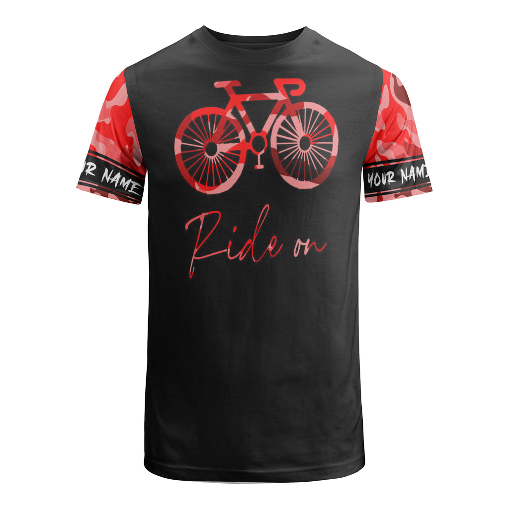Ride On Biking Jersey Men's Long Sleeve, Short Sleeve, Zip Up Hoodie and Hoodie- Personalized, Comfortable and Breathable Shirt