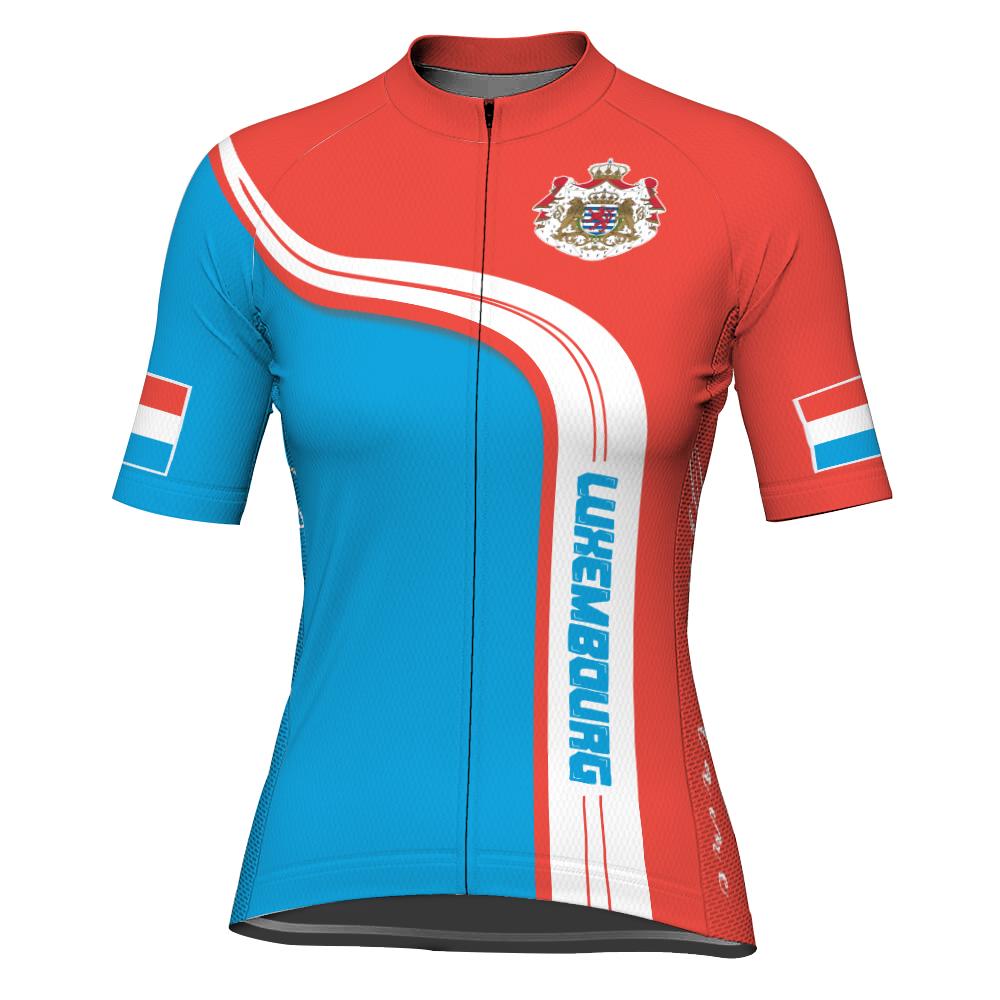 Customized Luxembourg Winter Thermal Fleece Short Sleeve For Women