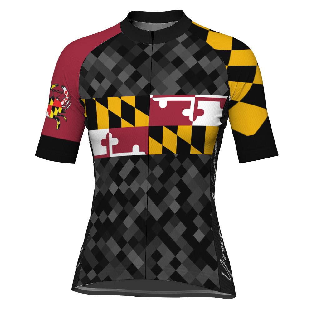 Customized Maryland Winter Thermal Fleece Short Sleeve For Women