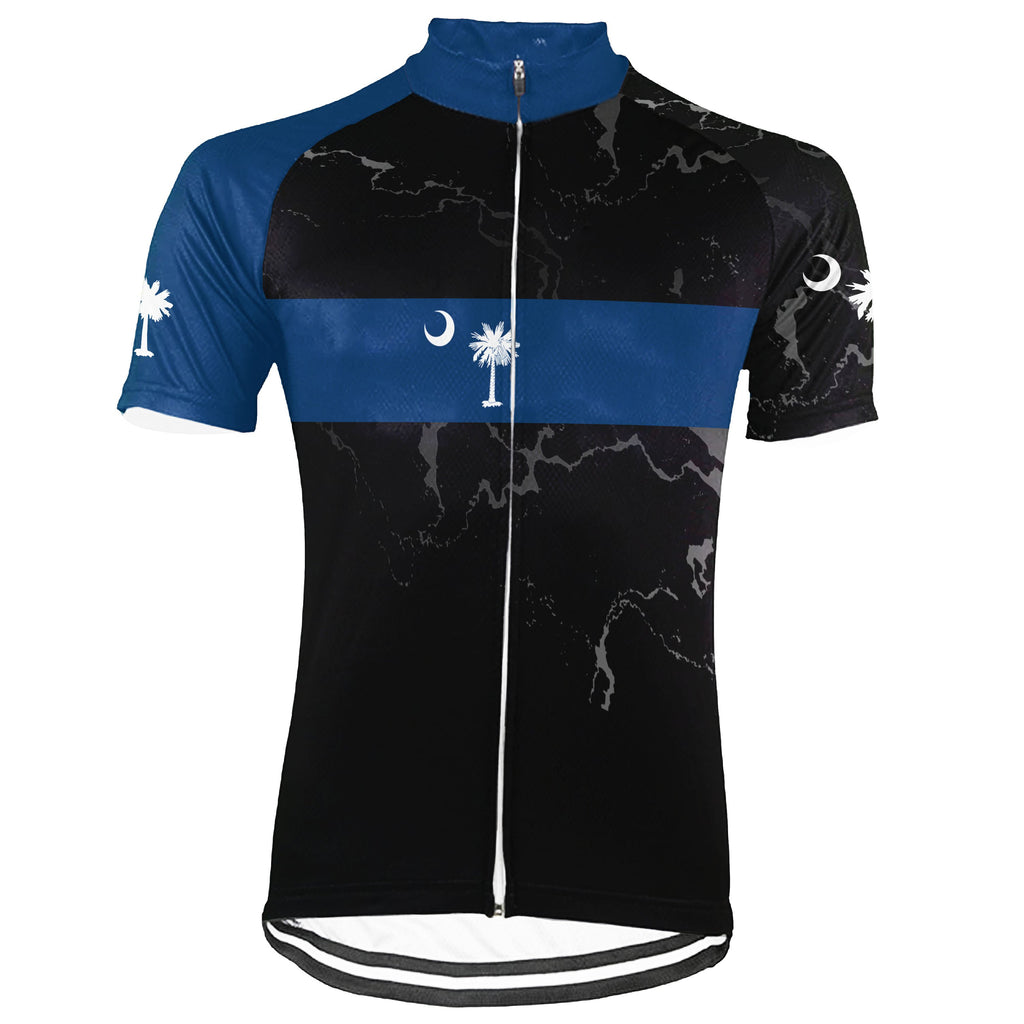 Customized South Carolina Short Sleeve Cycling Jersey for Men