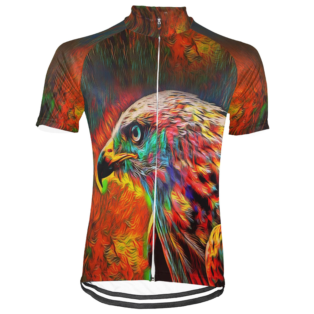 Customized Eagle Short Sleeve Cycling Jersey for Men