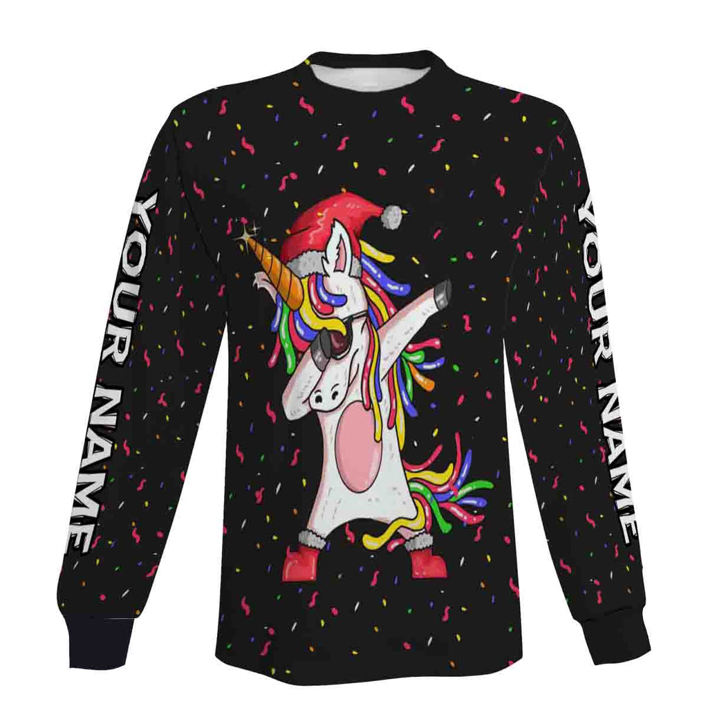 Unicorn Biking Short Sleeve, Long Sleeve, Hoodie and Zip Up Hoodie- Men's Cycling Jersey with Full- Printing and Custom Name